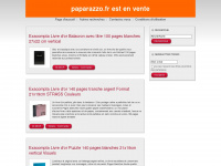 paparazzo.fr Webseite Vorschau