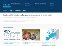 eurostemcell.org Webseite Vorschau