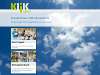 klik-krankenhaus.de Webseite Vorschau