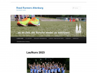road-runners-altenburg.de Webseite Vorschau
