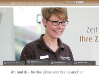 zahnaerzte-godshorn.de Webseite Vorschau