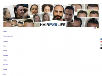 hairforlife.ch Webseite Vorschau
