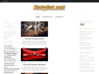 rotglut.net Webseite Vorschau