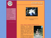 atempause.info Webseite Vorschau