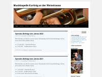 mk-kurtinig.it Webseite Vorschau