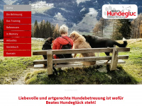 beates-hundebetreuung.at Webseite Vorschau