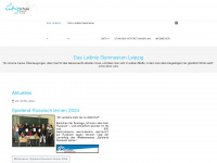 leibniz-gymnasium-leipzig.com Webseite Vorschau