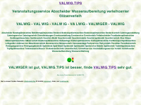 valwig.tips Webseite Vorschau