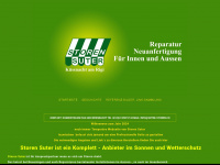 suter-storen.ch Webseite Vorschau