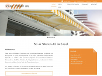 solarstoren.ch Webseite Vorschau