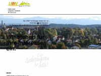 uwv-schongau.de Webseite Vorschau