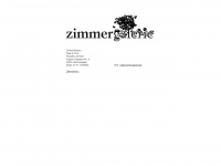 zimmer-galerie.de Webseite Vorschau