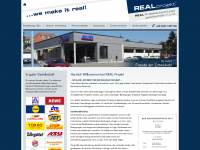 real-projekt.com Webseite Vorschau