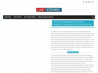 live-casinos.de Webseite Vorschau