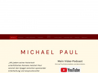 michael-paul.eu Webseite Vorschau