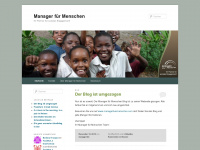 managerfuermenschen.wordpress.com Webseite Vorschau