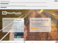 rise2reality.com Webseite Vorschau