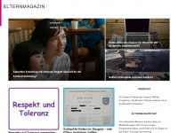 elternmagazin.net Webseite Vorschau
