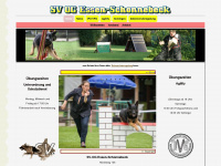 sv-schonnebeck.de Webseite Vorschau