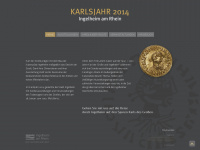 karlsjahr2014-ingelheim.de Webseite Vorschau