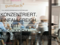 agenturgundlach.de Webseite Vorschau