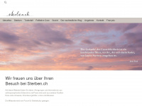 sterben.ch Webseite Vorschau