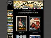 posterclassics.com Webseite Vorschau