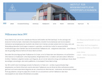 institut-wv.de Webseite Vorschau