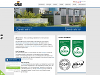 dls-logistics.de Webseite Vorschau