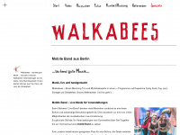 walkabees.de Webseite Vorschau