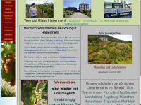 weingut-habermehl.com Webseite Vorschau