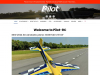 pilot-rc.com Webseite Vorschau