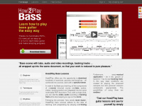how2play-bass.com Webseite Vorschau