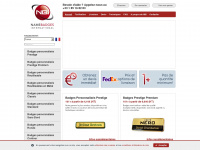 namebadgesinternational.fr Webseite Vorschau
