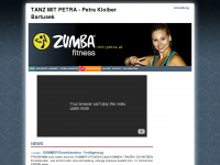 tanz-mit-petra.at Webseite Vorschau