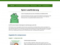 kiknet-spick.org Webseite Vorschau