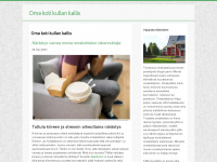 omakotilehti.fi Webseite Vorschau