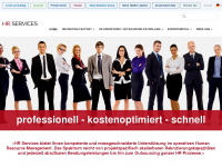 hrserv.ch Webseite Vorschau