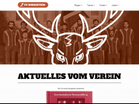 tvburgistein.ch Webseite Vorschau