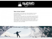 sublab.at Webseite Vorschau