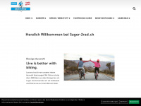 sager-2rad.ch Webseite Vorschau