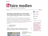 fairemedien.de Webseite Vorschau