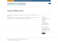 fkbaecker.wordpress.com Webseite Vorschau