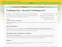 foodbloggercamp.de Webseite Vorschau