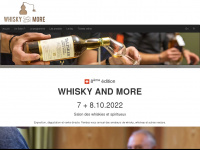whiskyandmore.ch Webseite Vorschau