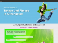 tanzfreunde-althengstett.de Webseite Vorschau