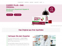 cherryplus.com Webseite Vorschau