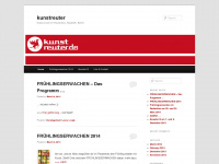 kunstreuter.wordpress.com Webseite Vorschau