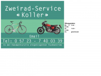 zweirad-service-koller.de Webseite Vorschau