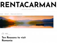 rentacarmania.com Webseite Vorschau